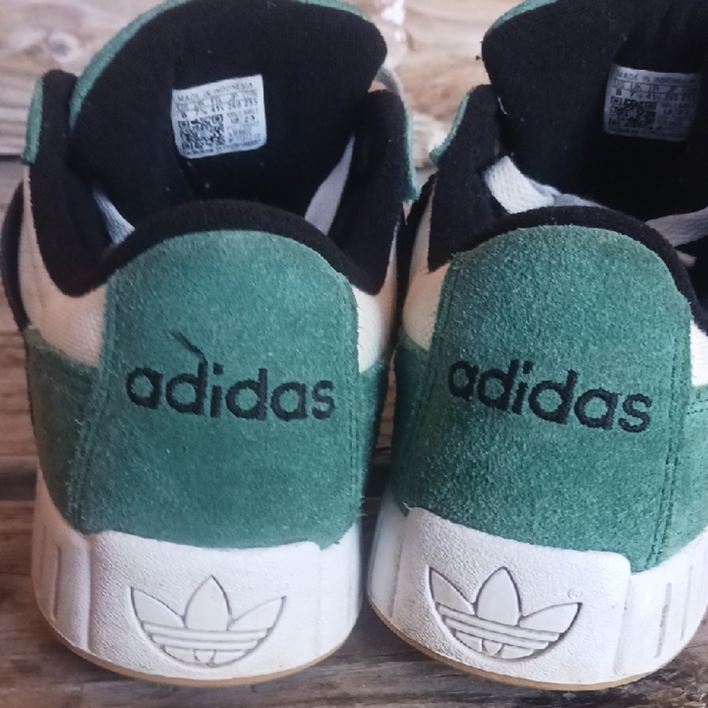 Adidas Green and Black Sneakers - Picture 10 of 13